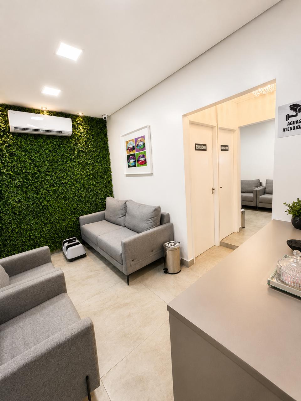 Recepção da Implamix Odontologia